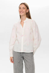 Numph Nuyuki Shirt - Cloud Dancer